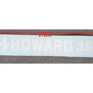 Belt Guard Sticker Howard 350 Later Model